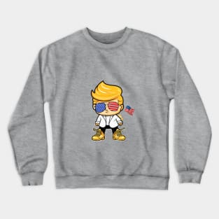 The golden sneaker edition - 1 (Thou shall not say his name version) Crewneck Sweatshirt